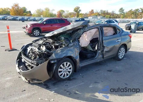 2016 Nissan Sentra Sv from USA, damaged, VIN 3N1AB7APXGL659304